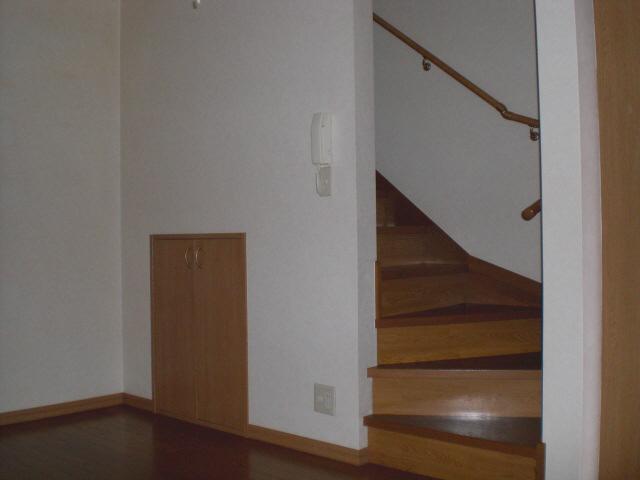 Other room space. Stairs