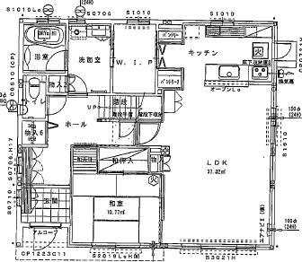 Floor plan. 36.5 million yen, 5LDK + S (storeroom), Land area 225.14 sq m , Building area 158.61 sq m 1F Floor Plan