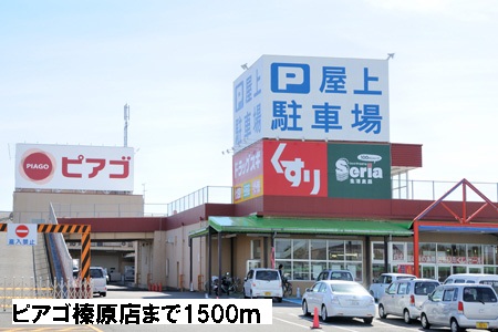 Supermarket. Piago Haibara store up to (super) 1500m