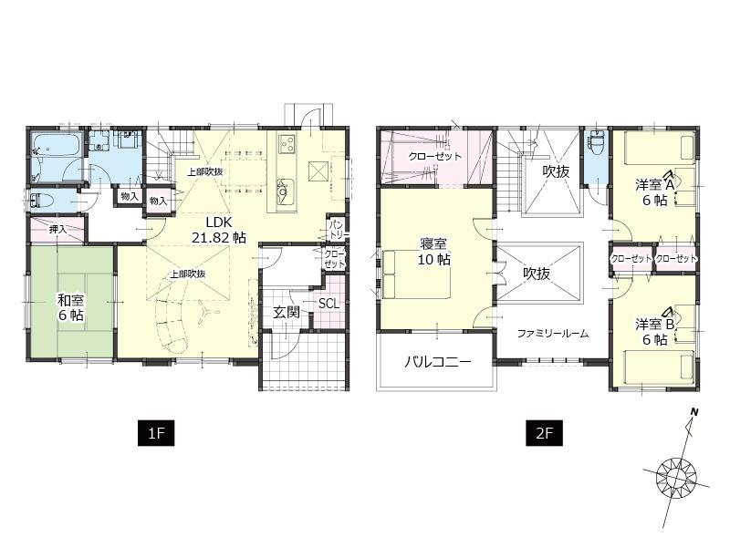 Floor plan. (B No. land), Price 36,980,000 yen, 4LDK, Land area 361.69 sq m , Building area 133.06 sq m