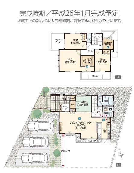 Floor plan. (72-16), Price 32,900,000 yen, 4LDK, Land area 221.52 sq m , Building area 110.24 sq m