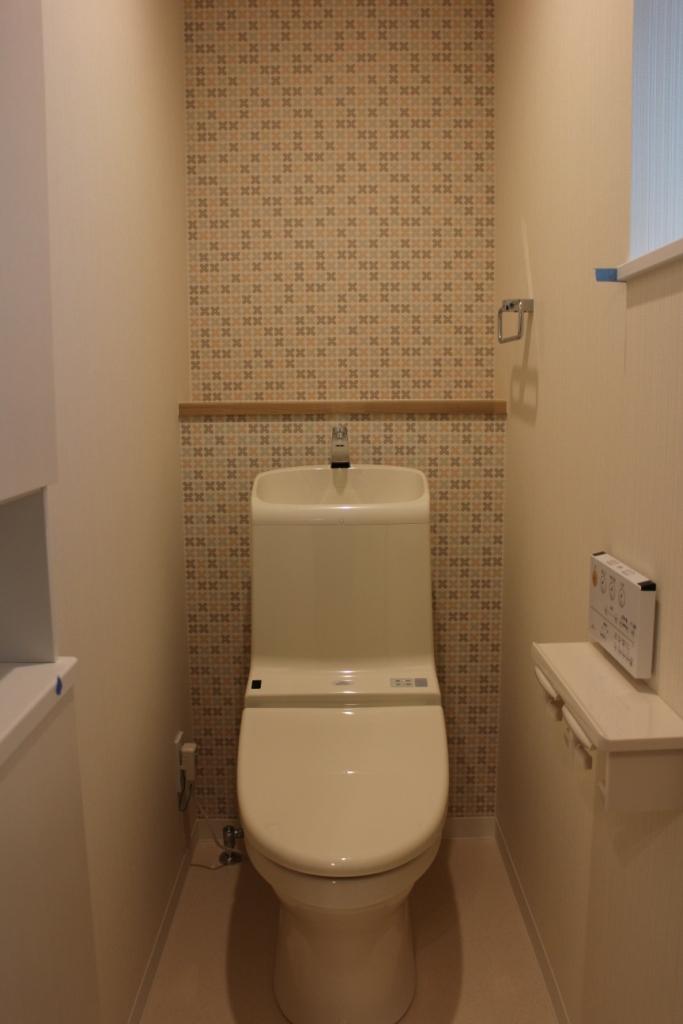 Toilet. First floor toilet with bidet. 
