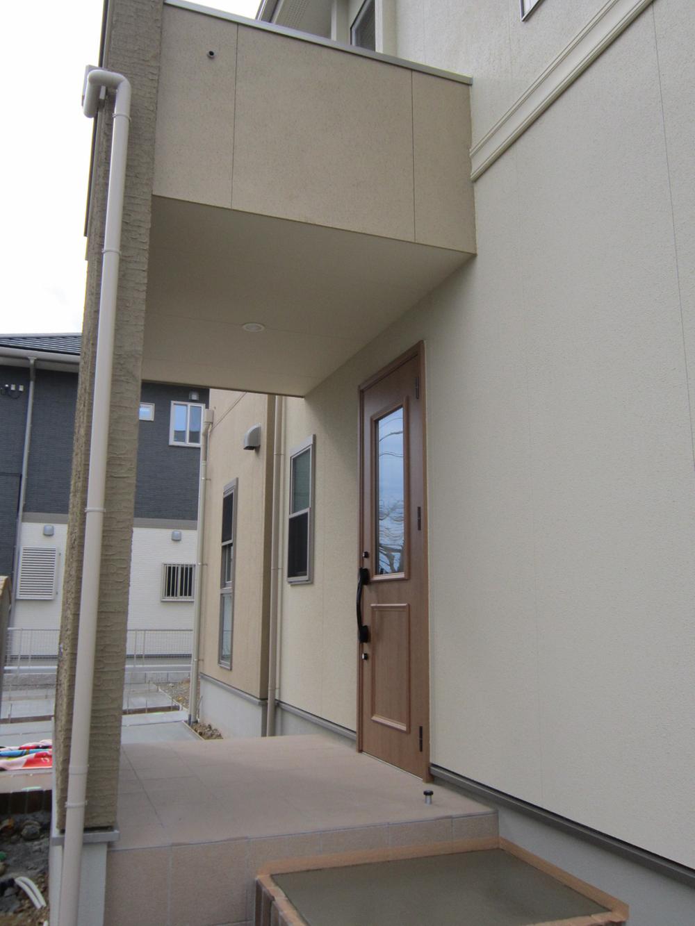 Entrance. Local shooting