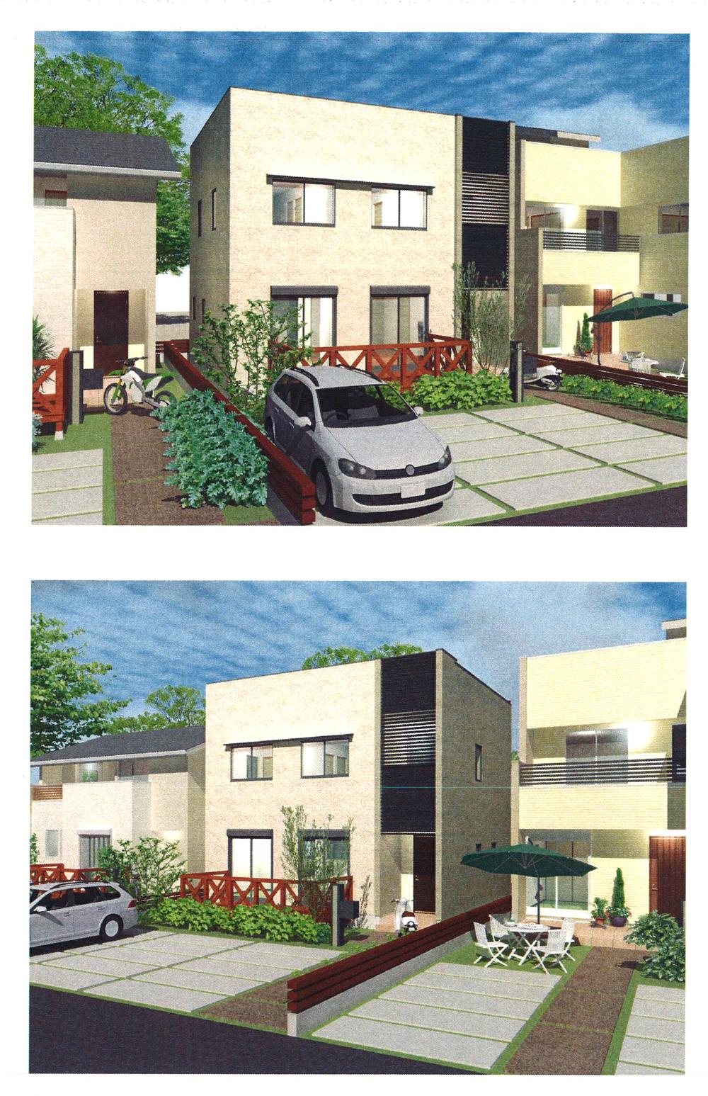 Building plan example (Perth ・ appearance).  Building plan example appearance
