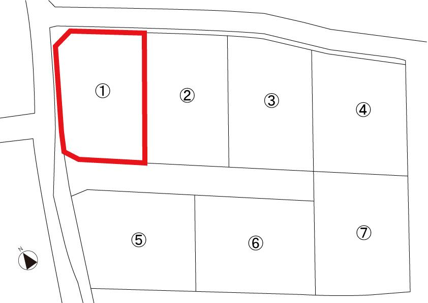 Compartment figure. Land price 15,510,000 yen, Land area 205.12 sq m