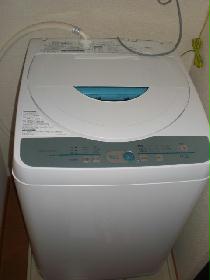 Bath. Washing machine