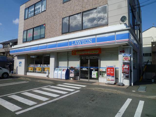 Convenience store. Lawson Hamamatsu Hagioka Sanchome store up (convenience store) 410m