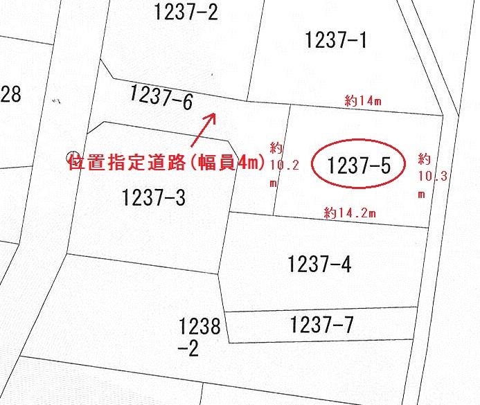 Compartment figure. Land price 8.7 million yen, Land area 144 sq m