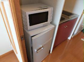 Kitchen. refrigerator ・ Microwave * image on the first floor