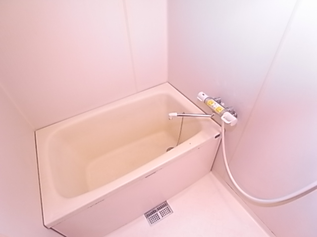 Bath. With thermostat faucet