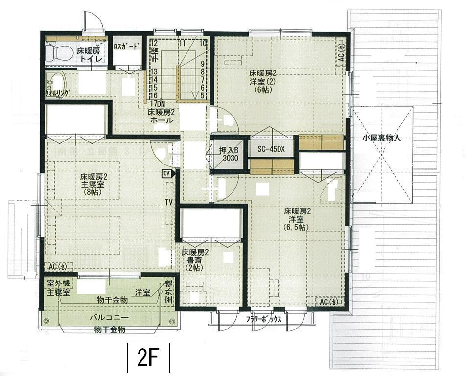 Floor plan. 38 million yen, 4LDK, Land area 293 sq m , Building area 130.01 sq m
