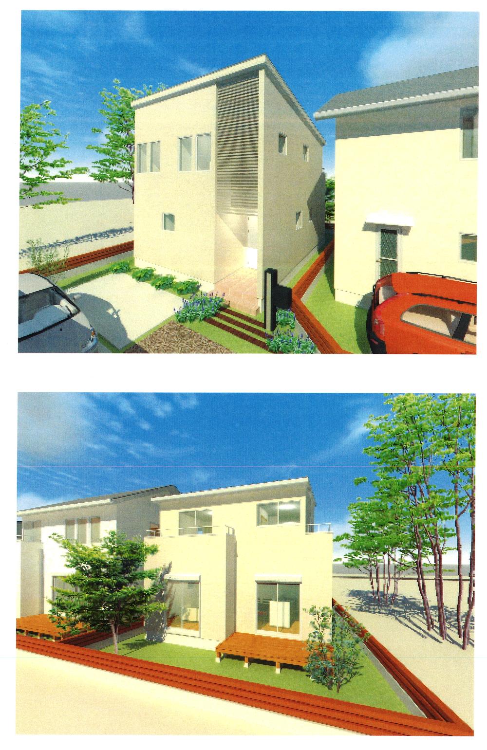 Building plan example (Perth ・ appearance). Building plan example appearance