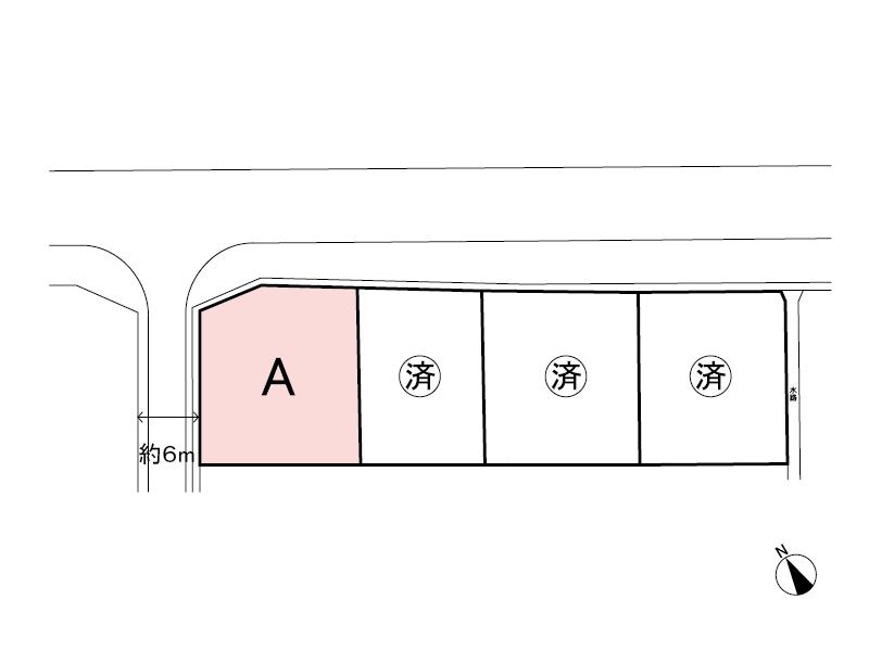Compartment figure. 41,980,000 yen, 5LDK, Land area 264.47 sq m , Building area 158.34 sq m compartment view