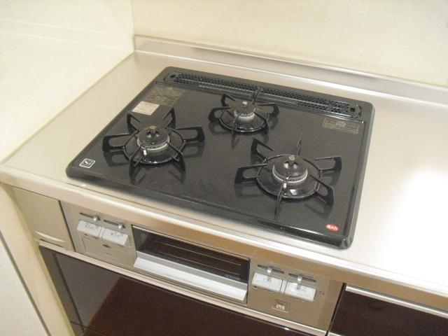 Kitchen. Of 3-neck type is the "city gas" specification. 