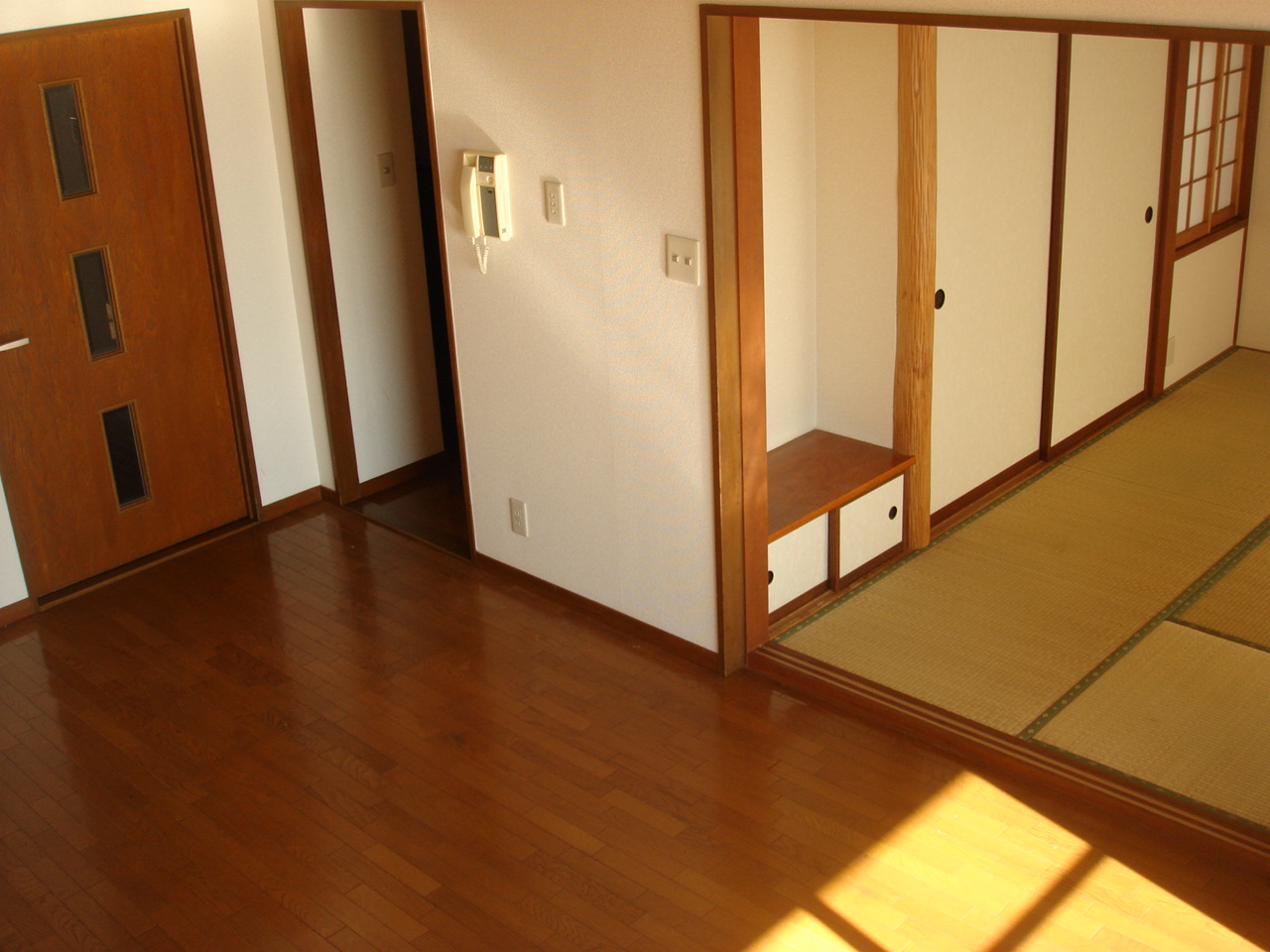 Living and room. Flooring of living