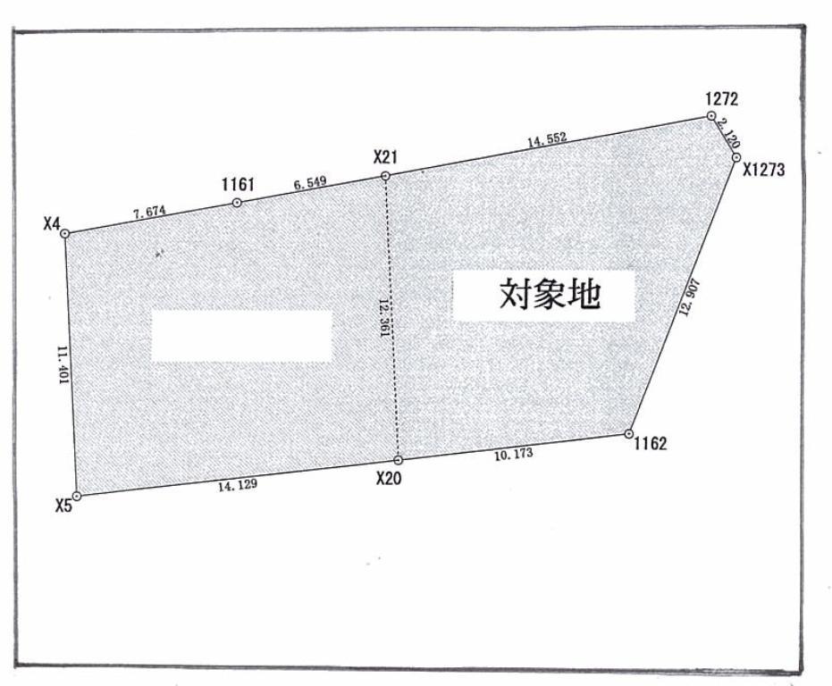 Compartment figure. Land price 8,334,000 yen, Land area 167 sq m