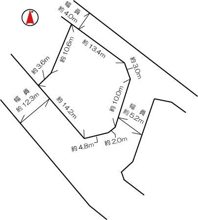 Compartment figure. Land price 9.9 million yen, Land area 249.16 sq m