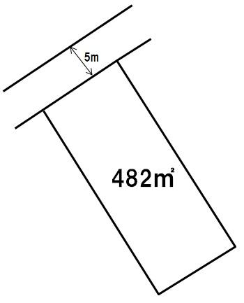 Compartment figure. Land price 10,210,000 yen, Land area 482 sq m