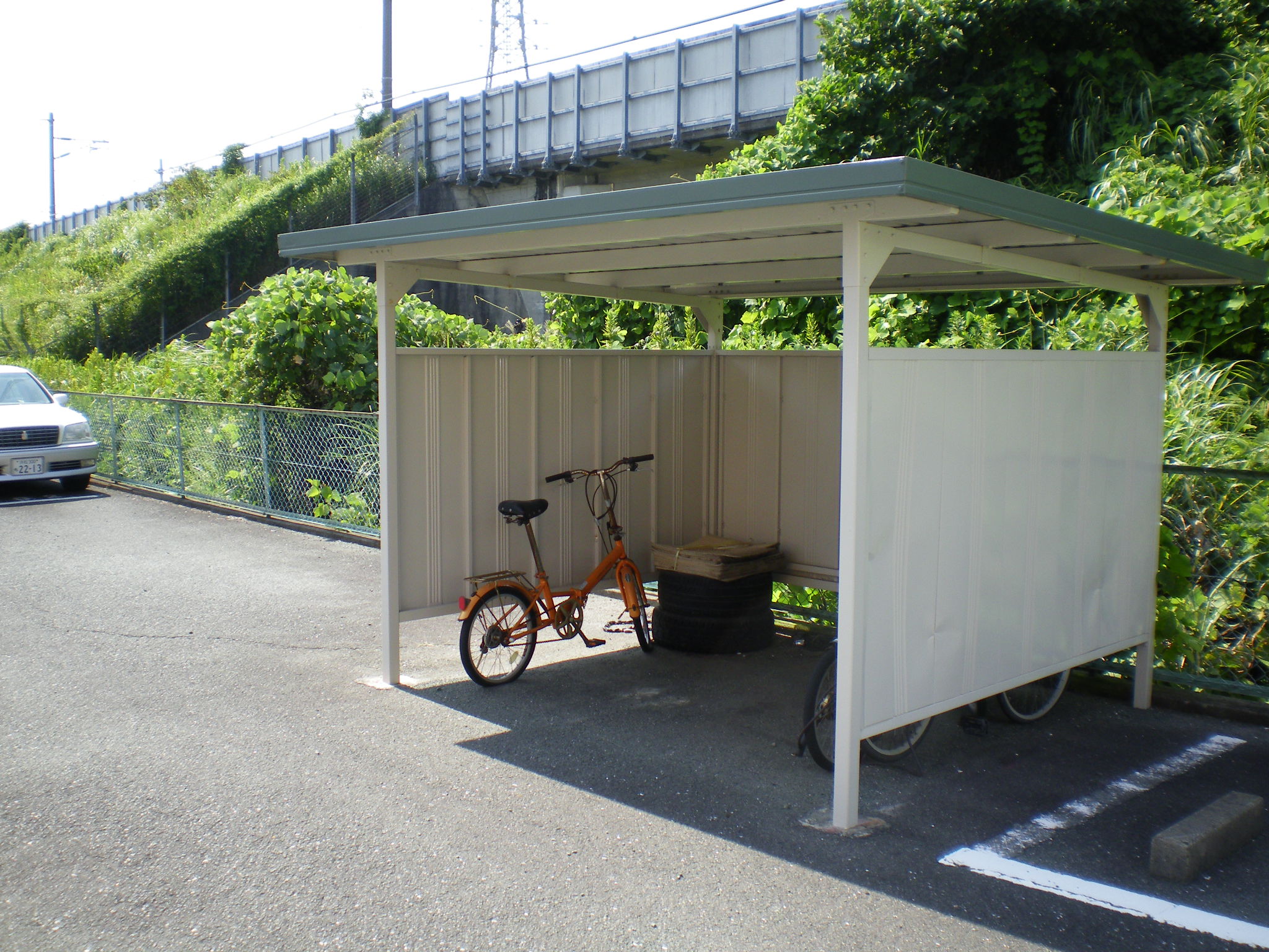 Other common areas. Bicycle parking lot (there are two places)
