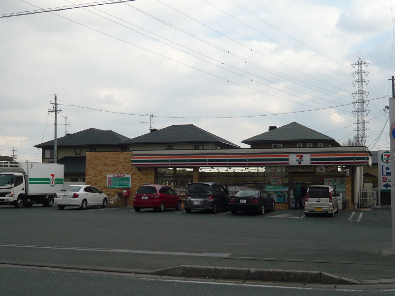 Convenience store. Seven-Eleven Hamamatsu Wakabayashi shop until the (convenience store) 1157m