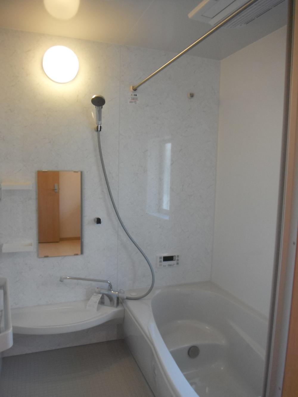 Same specifications photo (bathroom). System bus with a bathroom heating dryer <is a complete image>