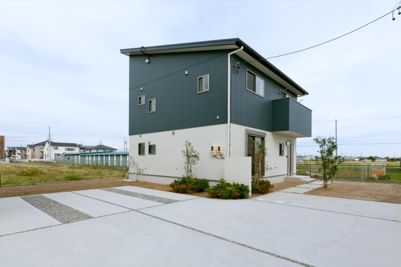 Local appearance photo. Simple modern appearance (No.1)