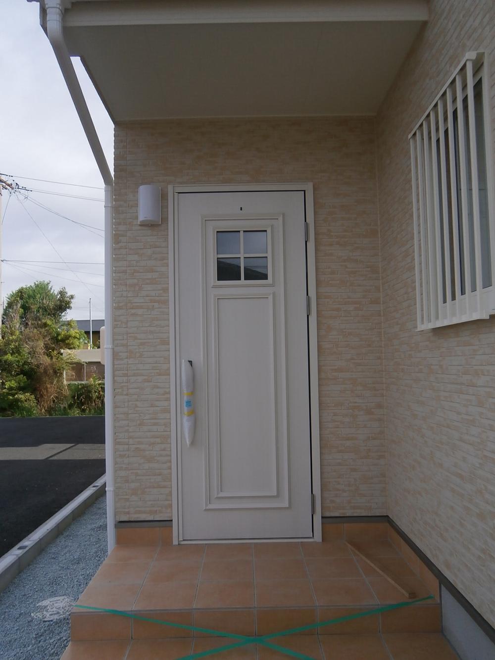 Entrance. With American post (local 2013 September 2 shooting)