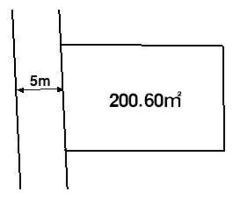 Compartment figure. Land price 15,170,000 yen, Land area 200.6 sq m