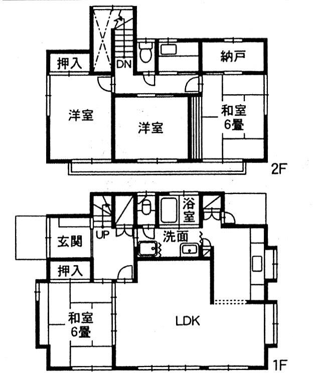 Floor plan. 14.8 million yen, 4LDK + S (storeroom), Land area 170.45 sq m , Building area 109.07 sq m floor plan