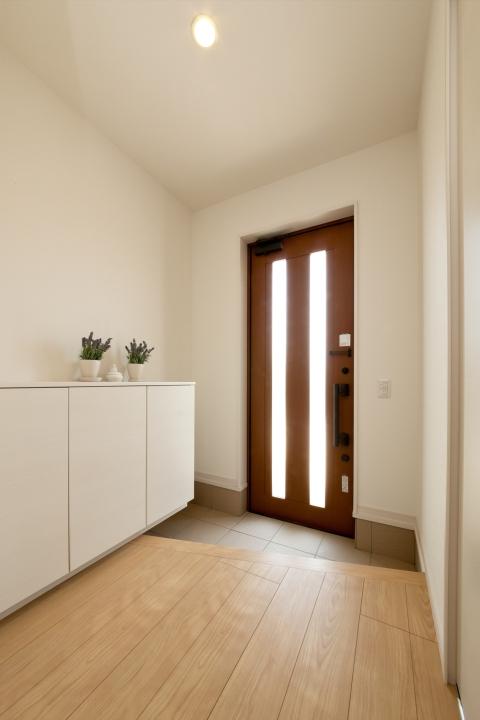 Entrance. Storage rich entrance storage