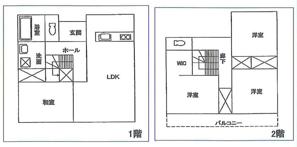 Floor plan. 16.8 million yen, 4LDK, Land area 179.28 sq m , Building area 125 sq m