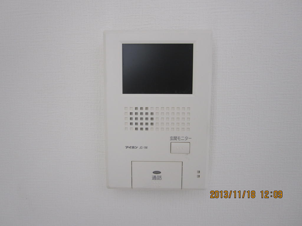 Security. Monitor with intercom