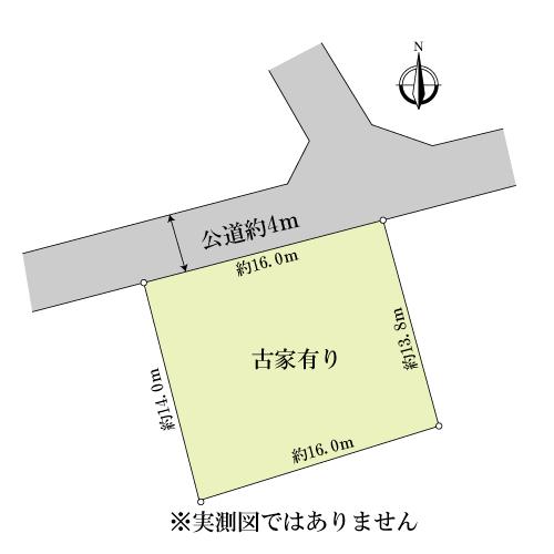 Compartment figure. Land price 9.5 million yen, Land area 240.38 sq m