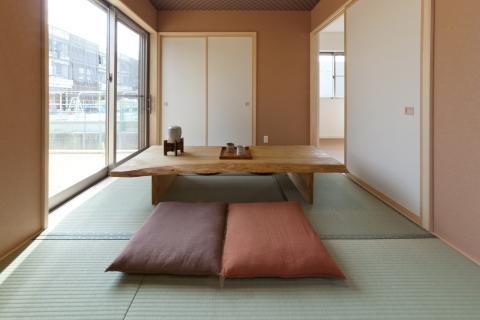 Non-living room. In the space of a serene Japanese-style, Hospitality to customers