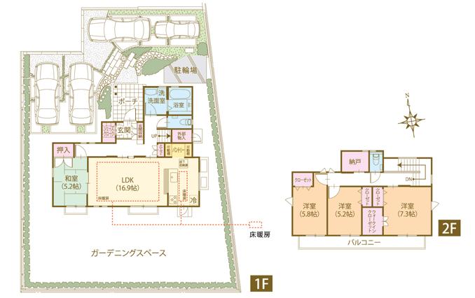 Floor plan. House development that was based on the smart concept to propose in the future of energy in the way