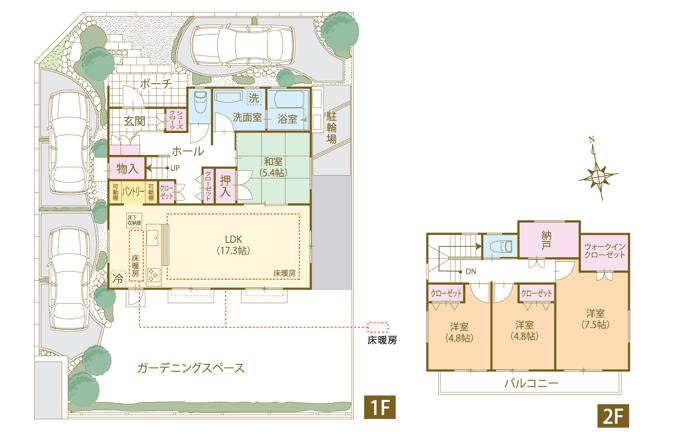 Floor plan. House development that was based on the smart concept to propose in the future of energy in the way