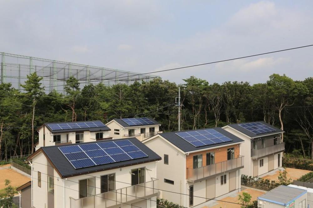 Local appearance photo. It is possible not only to electric power sales of surplus electricity to the power company, It can also ensure the power at the time and during a power outage disaster