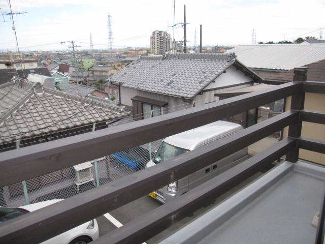 Balcony. View is nice!