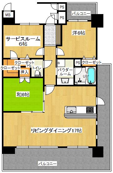 Floor plan. 3LDK, Price 25,900,000 yen, Occupied area 86.09 sq m
