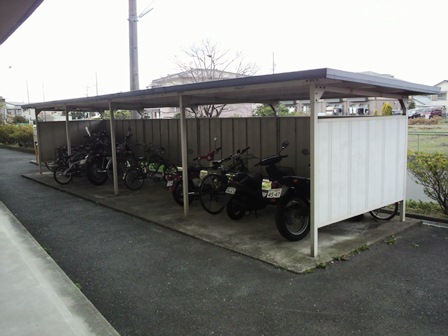 Other common areas. Bicycle-parking space