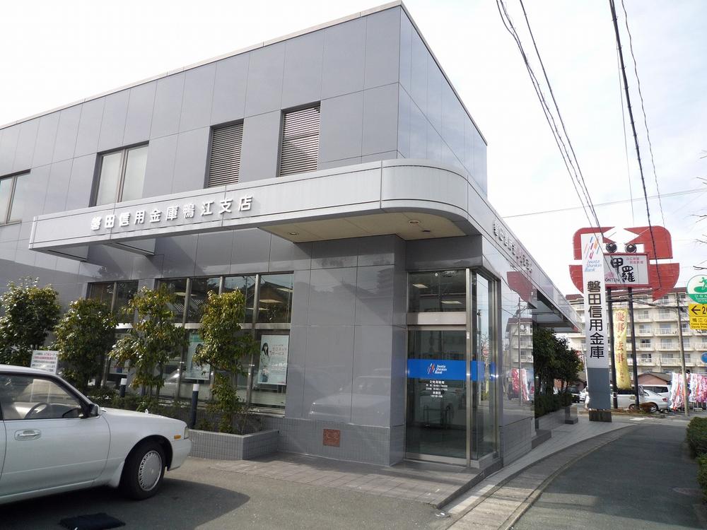 Bank. Iwata Shinkin Bank Kamoe to branch 378m