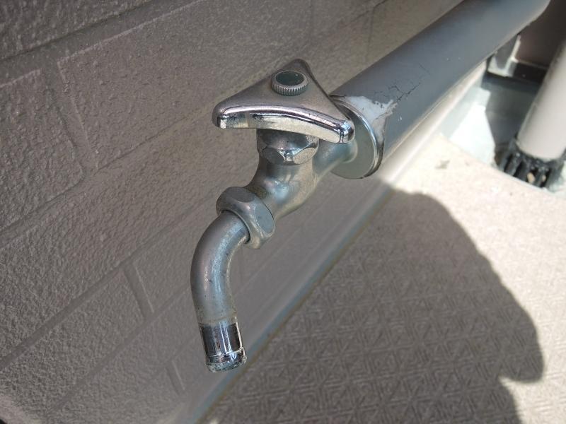 Balcony. Rare balcony faucet! It will come in handy!