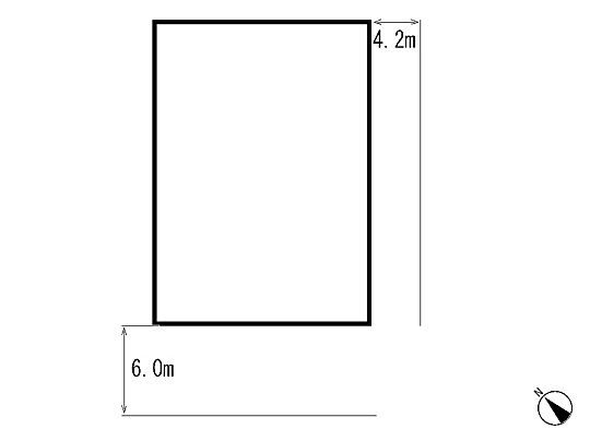 Compartment figure. Land price 31,900,000 yen, Land area 234.39 sq m