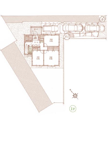 Floor plan. (63), Price 29.4 million yen, 4LDK, Land area 207.51 sq m , Building area 106.49 sq m