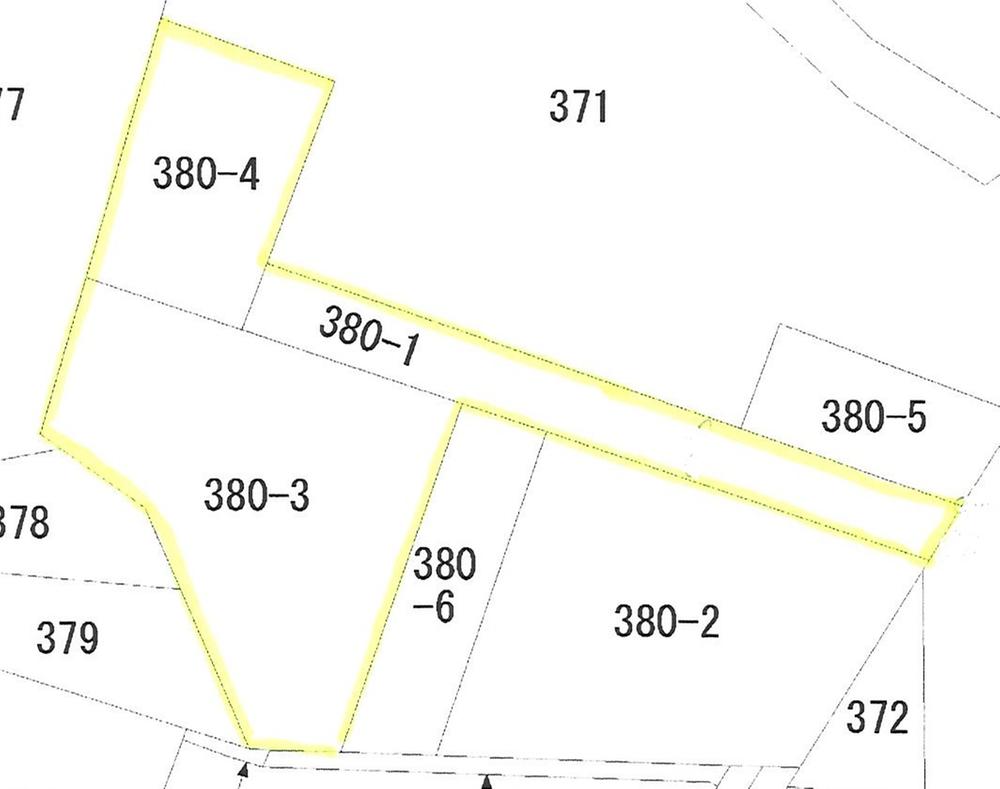 Compartment figure. Land price 58,500,000 yen, Land area 570.66 sq m