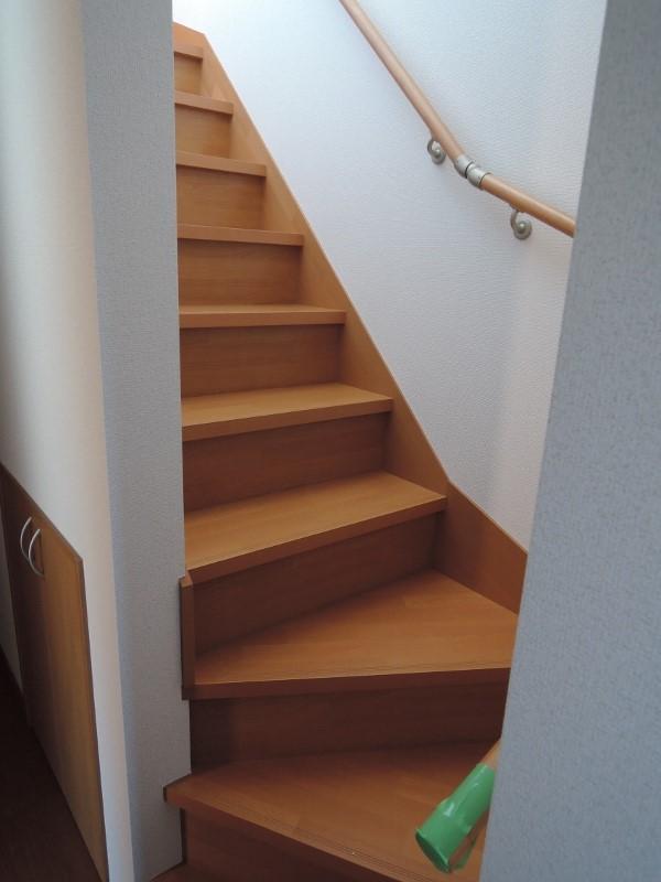 Other introspection. Stairs under storage, We also with handrail! 