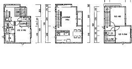 Floor plan. 34 million yen, 3LDK, Land area 81.68 sq m , Building area 85.7 sq m