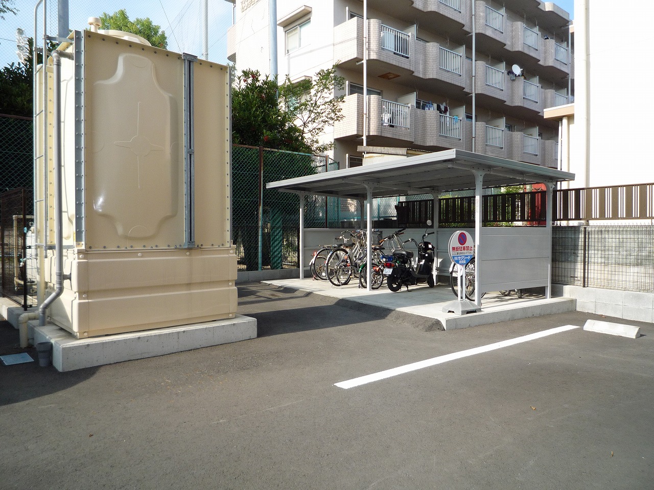 Other common areas. Bicycle shed