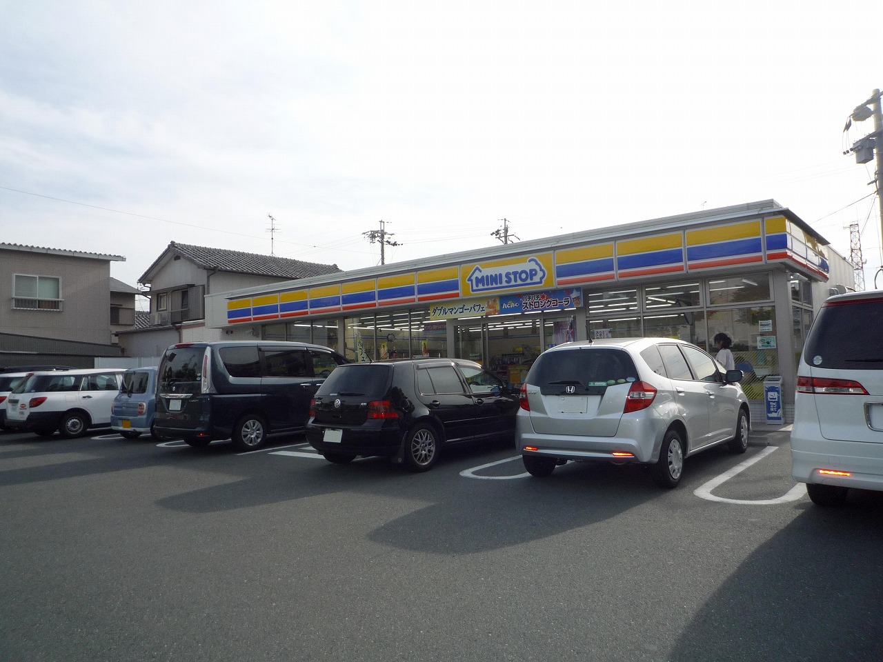 Convenience store. MINISTOP Hamamatsu Sumiyoshi store up (convenience store) 501m