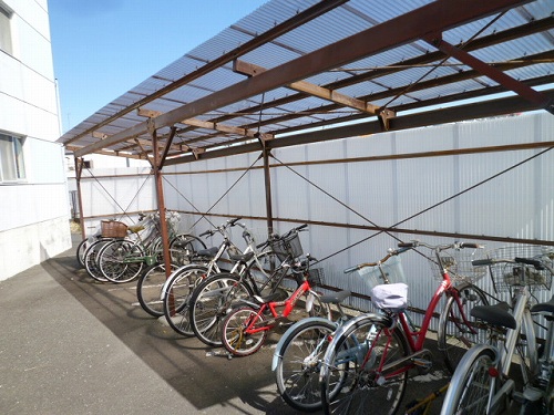 Other common areas. Bicycle-parking space